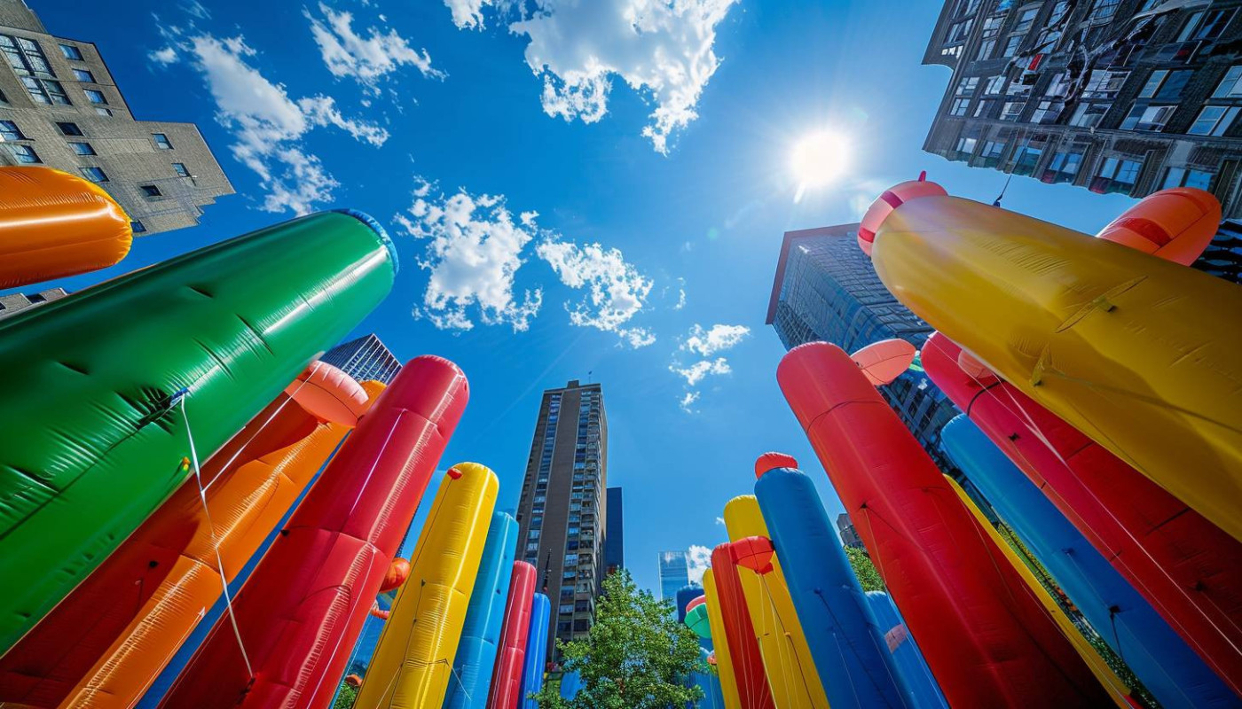 Comment les structures gonflables révolutionnent la publicité extérieure
